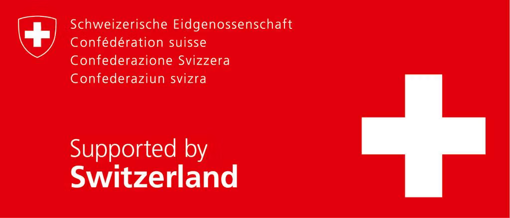 Swiss Confederation — Supported by Switzerland